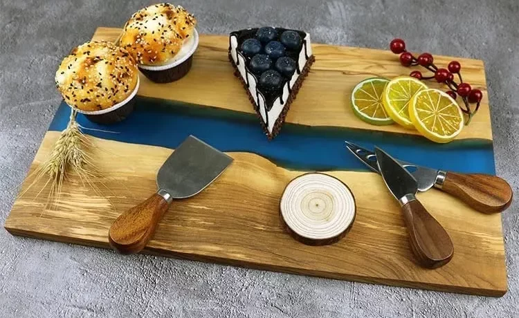 Why a Charcuterie Board with Epoxy is a Perfect Gift